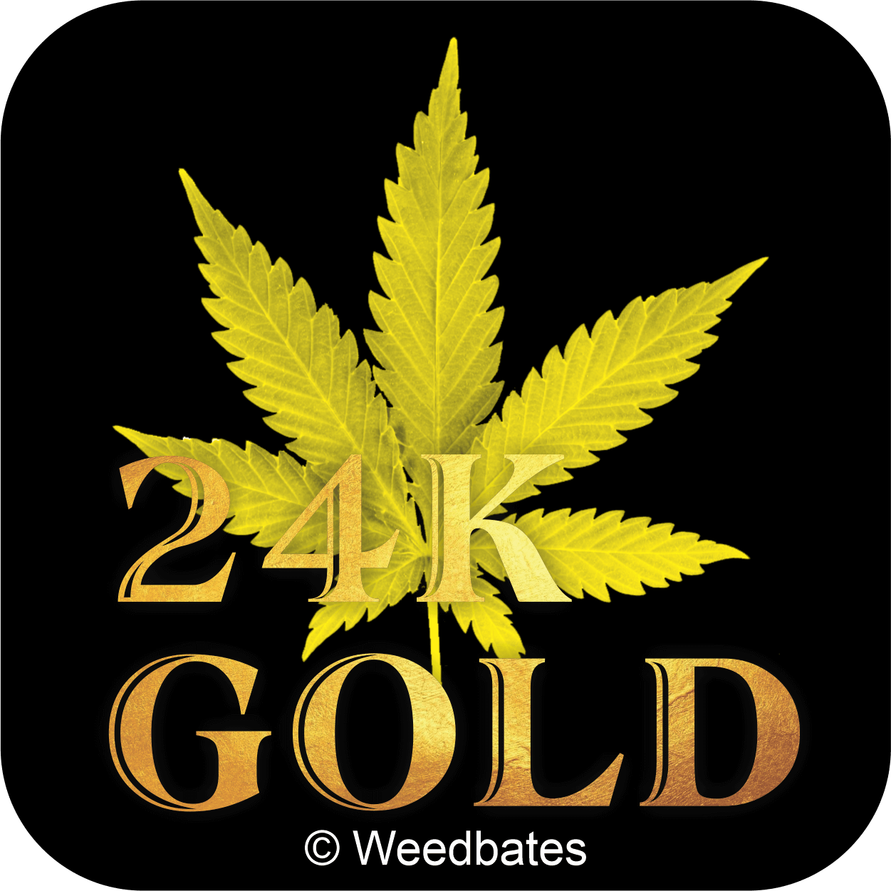 24k Gold marijuana